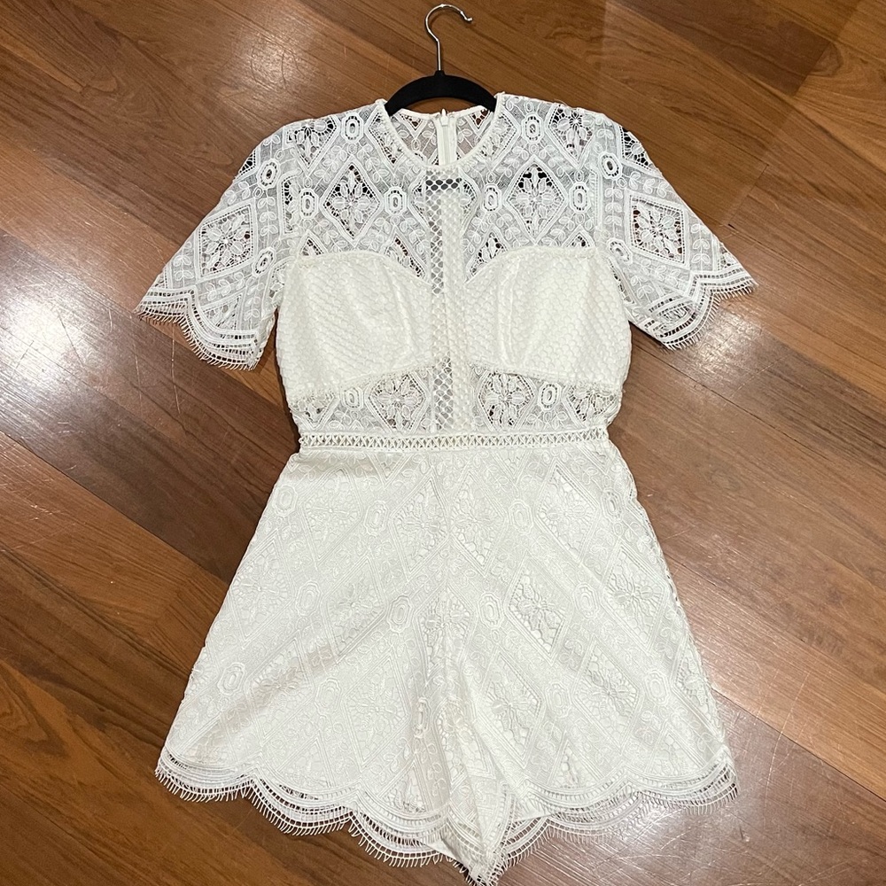 Alexis Lace Romper
